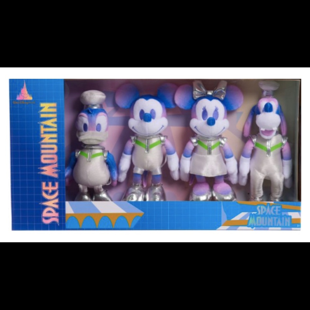 Disney Walt World 50th Anniversary Celebration Space Mountain Collectible Plush
